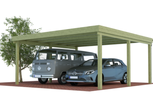 MULTI-Caravan-Carports mit 3,90m Durchfahrtshöhe - für Wohnmobil, Wohnwagen, LKW