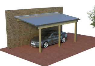 Konfigurator Multi Einzel Pultdachdachcarports