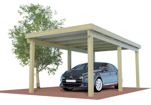 Konfigurator Multi Einzel Flachdachcarports