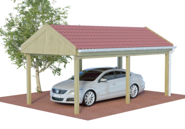 Infos und Preise Satteldach-Carports