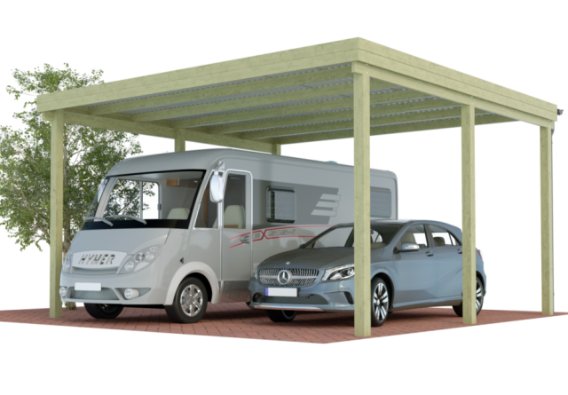 Konfigurator Multi Doppel Wohnmobilcarport